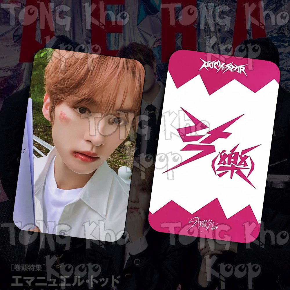 Card bo góc STRAY KIDS ver LALALA card nhóm nhạc idols Hàn Quốc xinh xắn