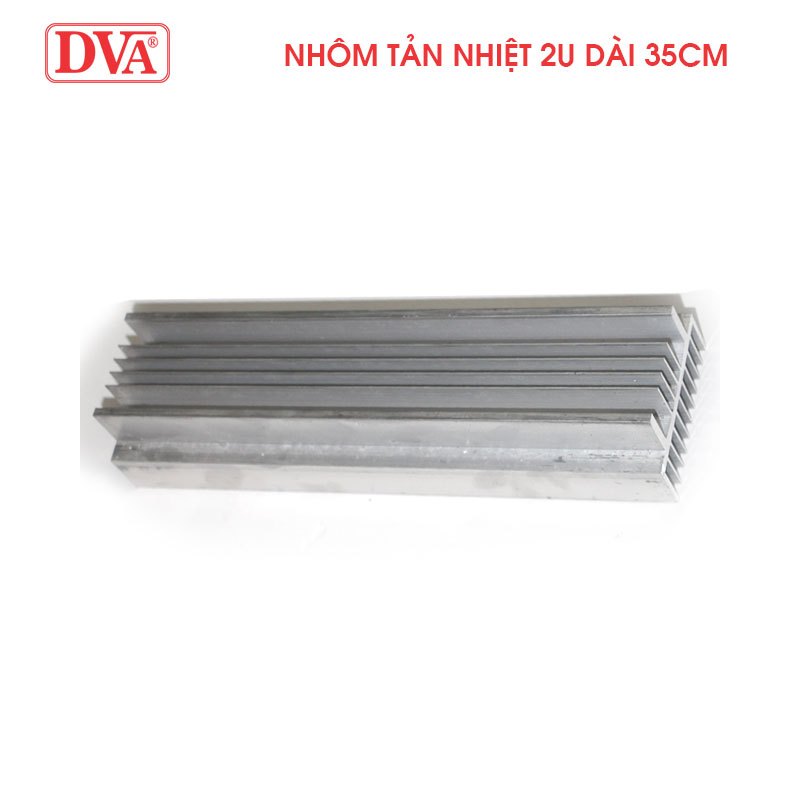 Nhôm tản nhiệt 2U Dài 35CM – 1 Miếng, loại dày