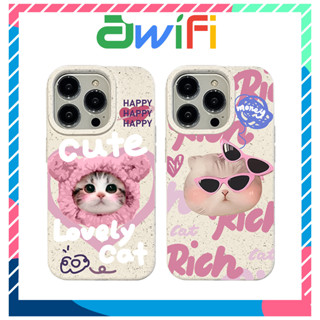 Ốp lưng iphone mềm thân thiện môi trường mèo 6/6plus/7/8/plus/x/xs/11/12/13/14/15/pro/max/plus/promax-Awifi T6-6