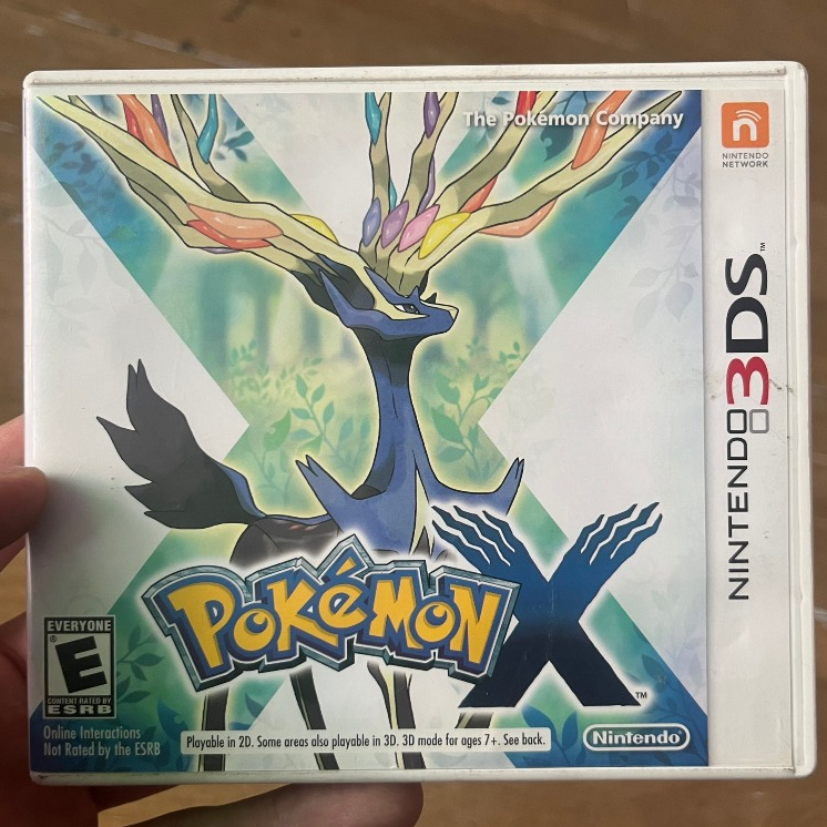 Thẻ game 3ds Pokemon X 