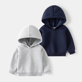 Áo Khoác Hoodie Lót Lông Cho Bé Phong Cách Hàn Quốc bé từ 9-28kg HAK12