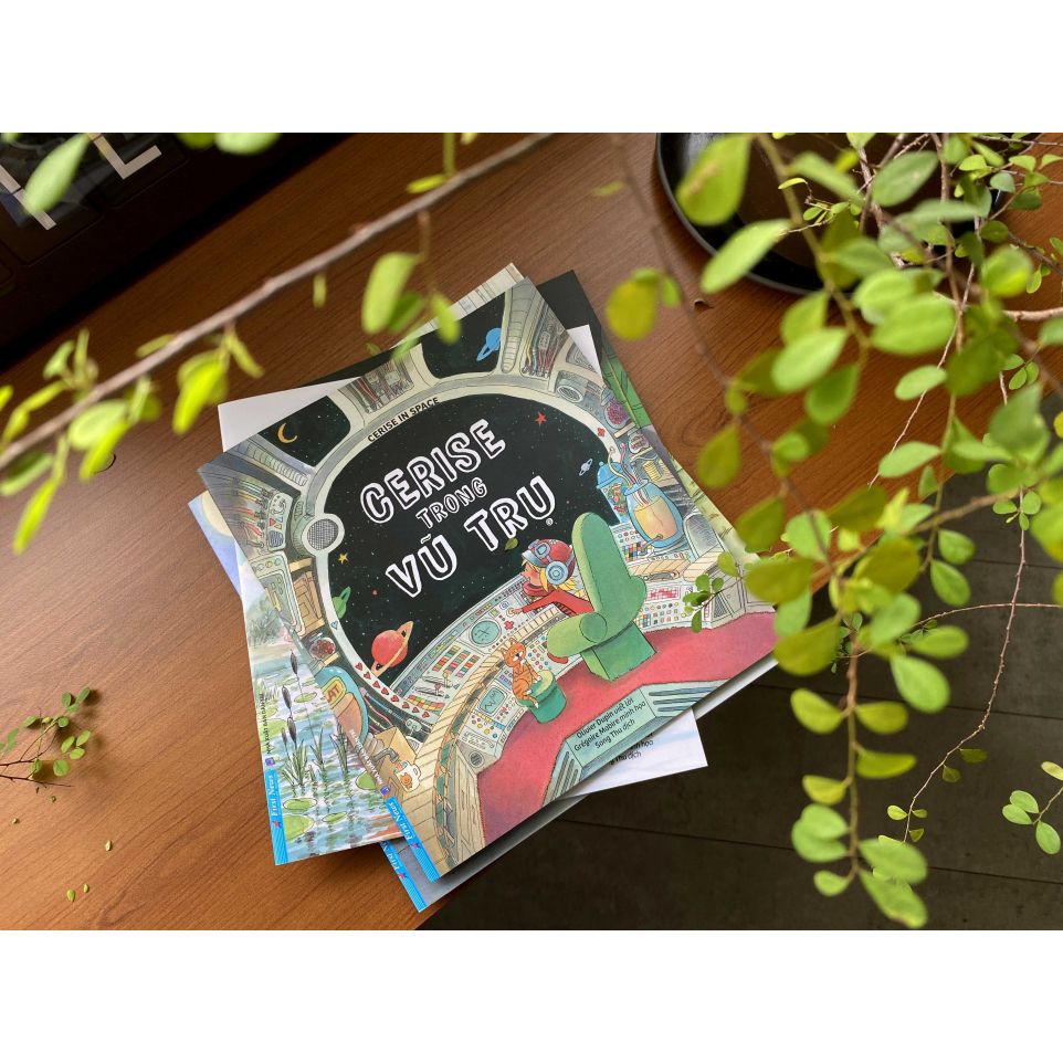 Sách - Cerise In Space Cerise Trong Vũ Trụ - Bộ Sách Thế Giới Diệu Kỳ - First News