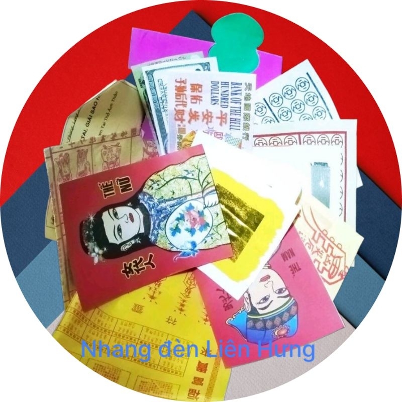 1 bộ giấy cúng sao hàng tháng