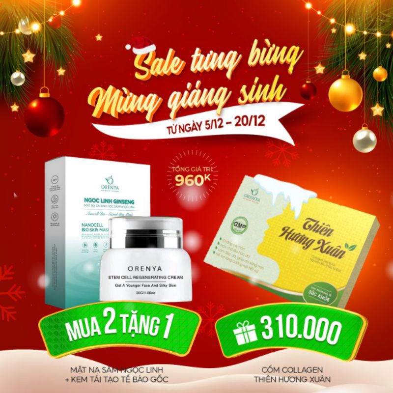 Kem Tái Tạo Tế Bào Gốc – Stem Cell Regenerating - ORENYA