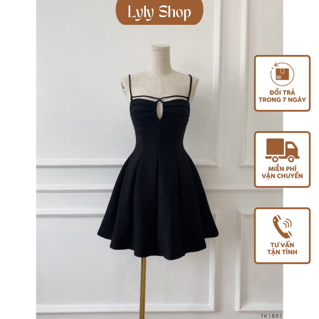 Đầm Xoè 2S Cutout Ngực H65 (Có Bigsize)