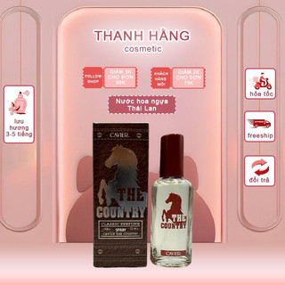 Nước hoa ngựa The Country Thái Lan siêu thơm - Hương unisex - 22ml