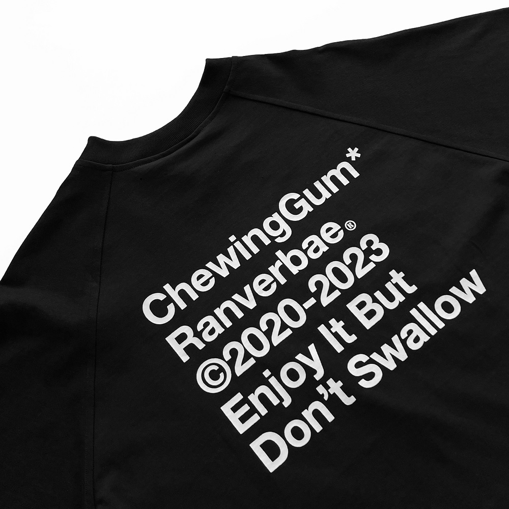 Áo Thun RVB Chewing Gum Boxy T-Shirt Black