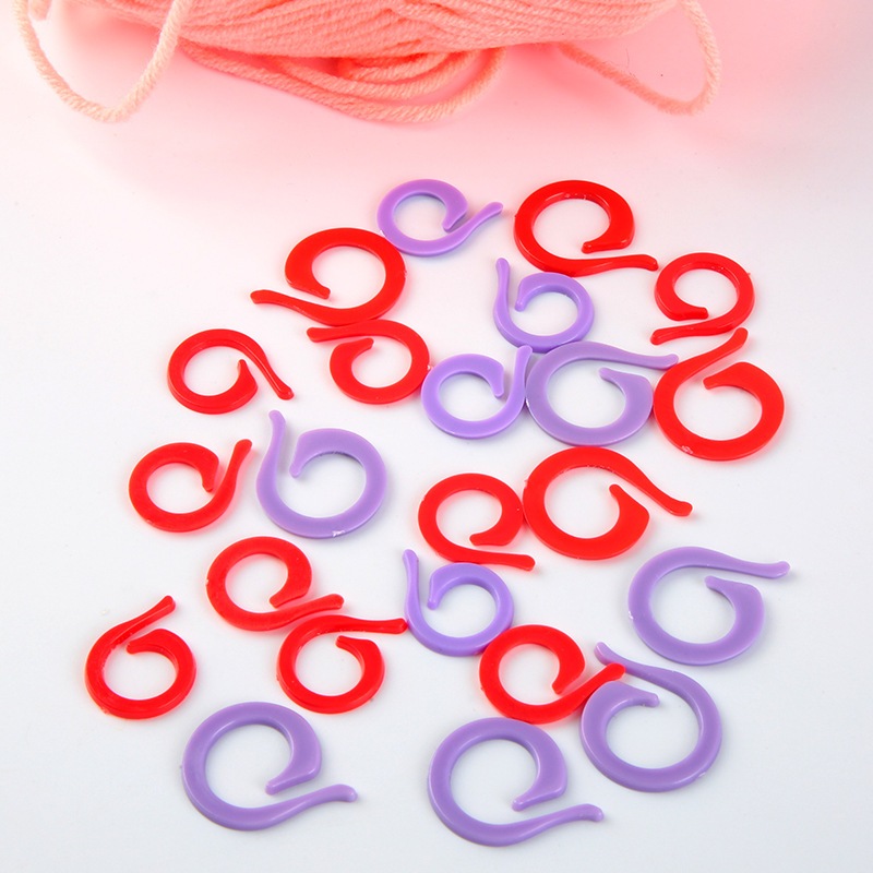 Ghim Băng , Ghim Xoắn Bằng Nhựa Đánh Dấu Len