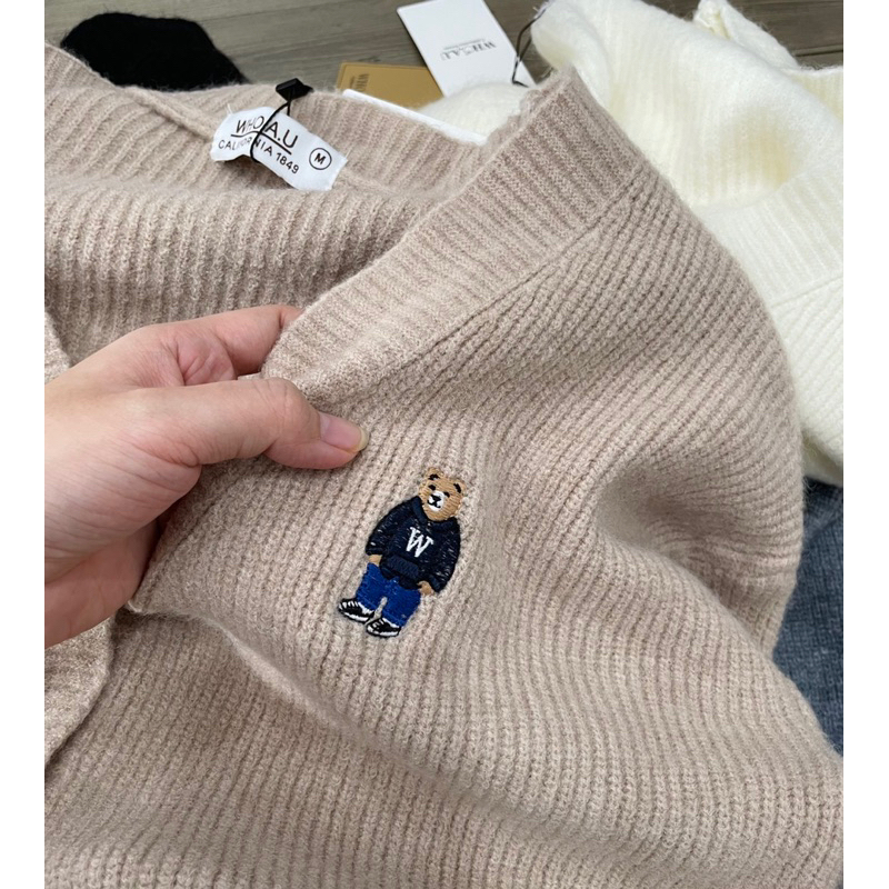 Áo cardigan len whoau auth tuồn