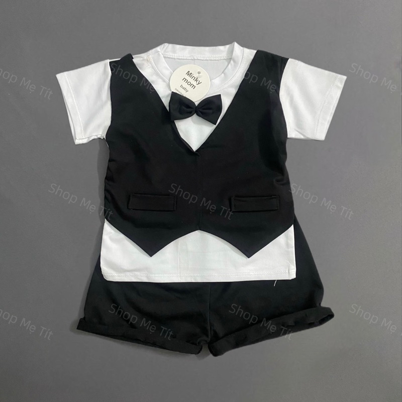 Bộ Đồ Giả Vest - Chất vải thun