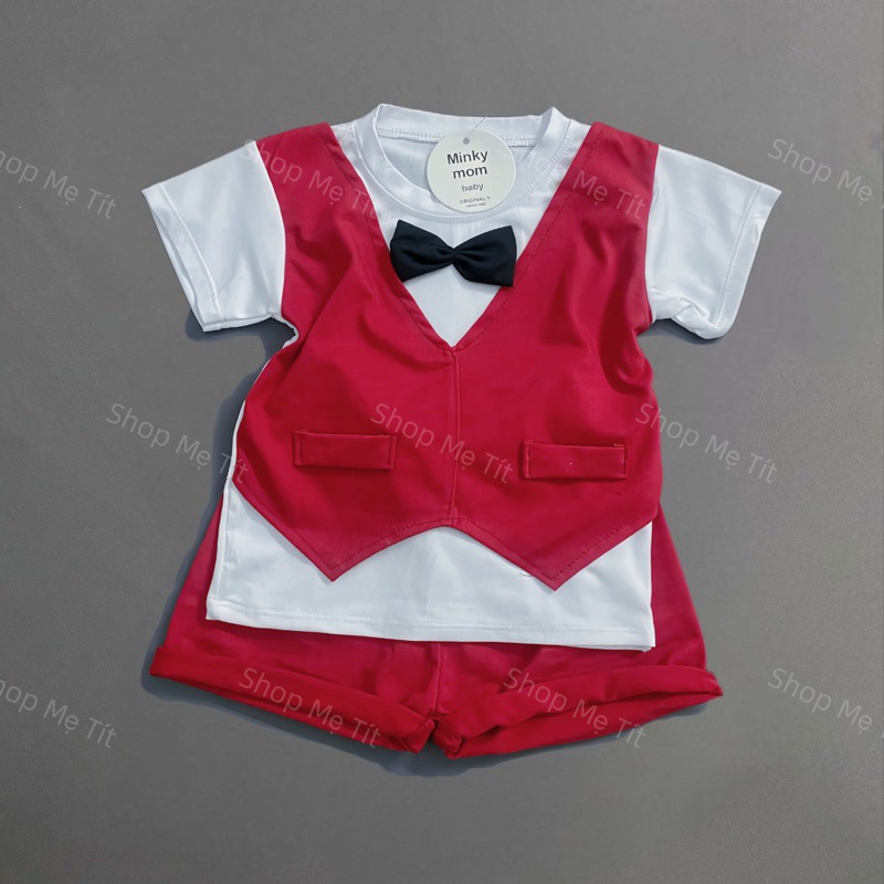 Bộ Đồ Giả Vest - Chất vải thun