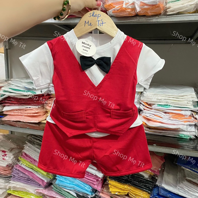 Bộ Đồ Giả Vest - Chất vải thun