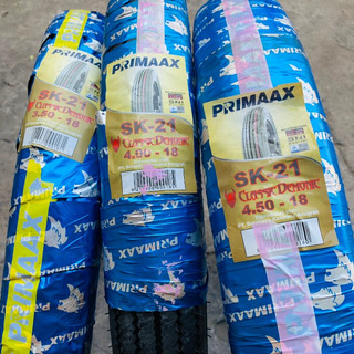 Vỏ xe Primaax Classic mã gai SK21 vỏ xài ruột - Bảng mâm size 18 - Made in Indonesia
