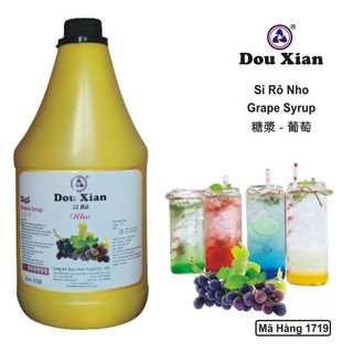 Siro Douxian Nho bình 2.5kg