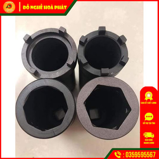Dụng cụ khẩu siết mở ốc chén cổ phốt xe máy - Bộ khẩu tuýp bắn cổ phốt các dòng xe Honda, Yamaha