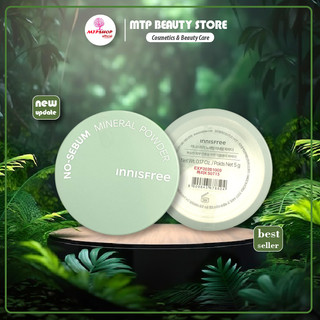 Phấn Phủ Kiềm Dầu Innisfree No Sebum Mineral,Blur Powder