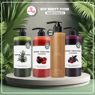 Sữa Rửa Mặt Thải Độc Rau Củ Wonder Bath Super Vegitoks Cleanser