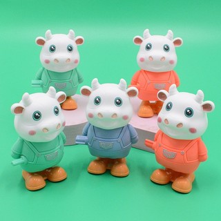 Bò nhảy múa bằng dây cót - bò vặn cót cho bé cực dễ thương - đồ chơi bé trai bé gái
