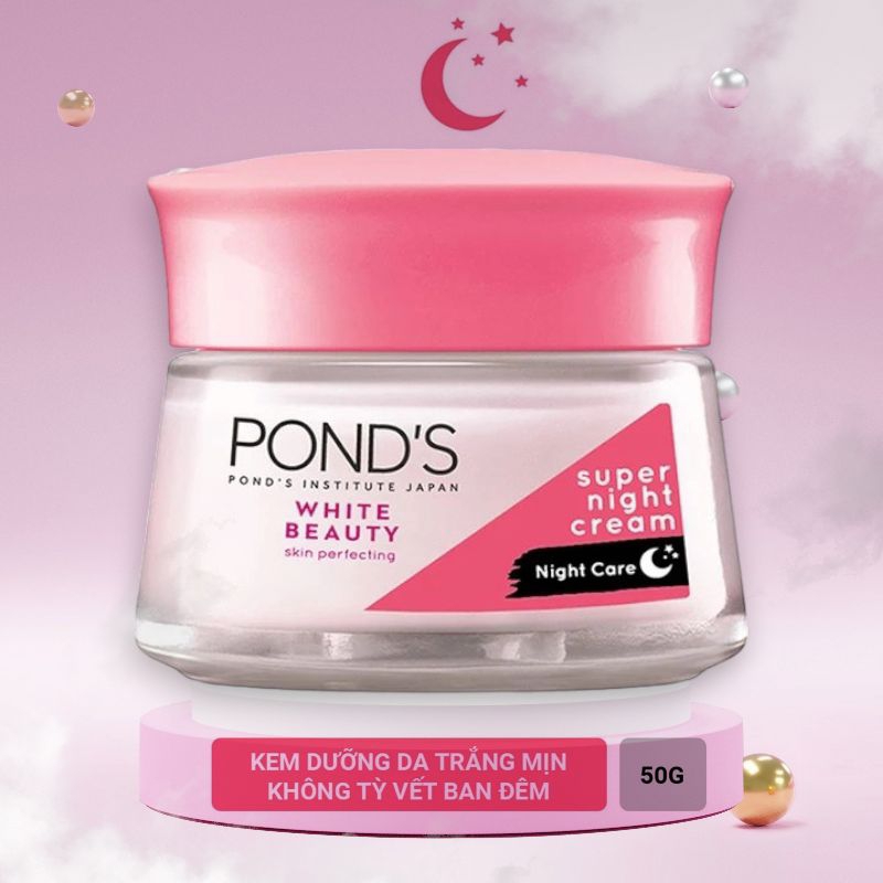 Kem dưỡng trắng da ban đêm POND’S Bright Beauty Serum Night Cream 50g