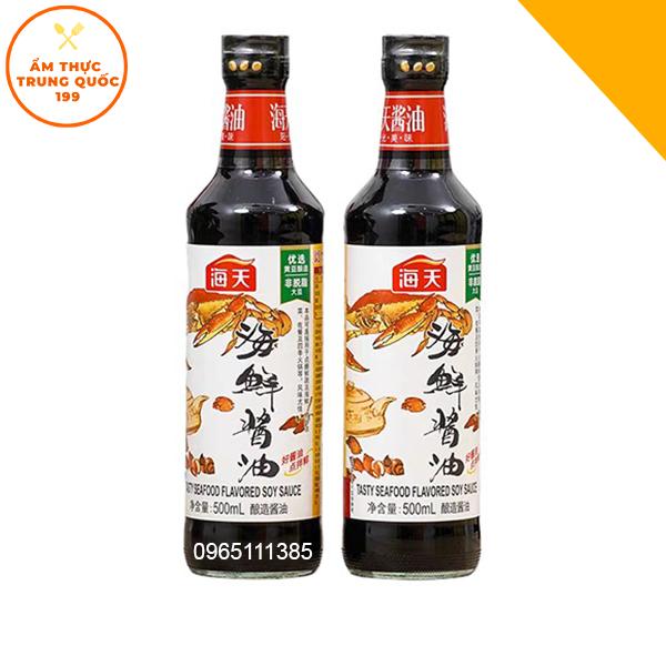 Xì Dầu Hải Sản 500ml - Vị Đậm Ngon