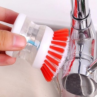 Cọ rửa chén bát có ngăn đựng nước rửa chén tiện dụng KABA