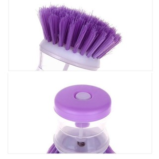 Cọ rửa chén bát có ngăn đựng nước rửa chén tiện dụng KABA