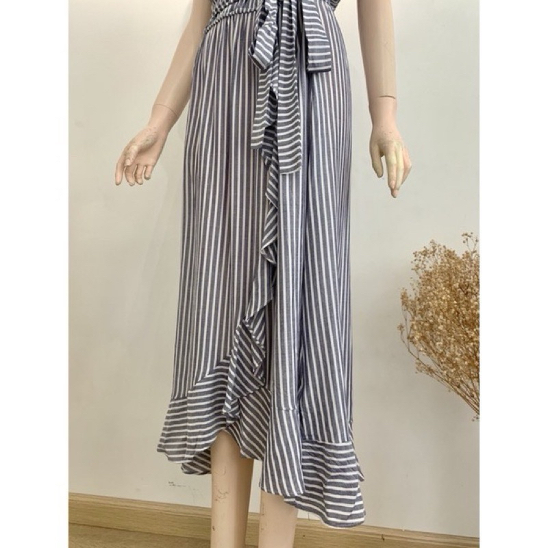 Đầm midi cotton tà bèo Love& Deliriouss