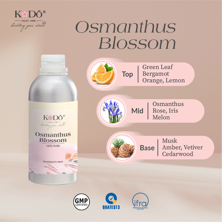 Kodo - Osmanthus Blossom - Tinh Dầu Nước Hoa Nhập Khẩu Thơm Phòng - 10ml/50ml/100ml