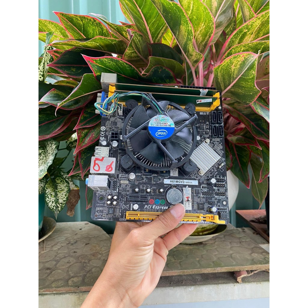 COMBO H61 BIOSTAR - Gxxx - RAM 4G