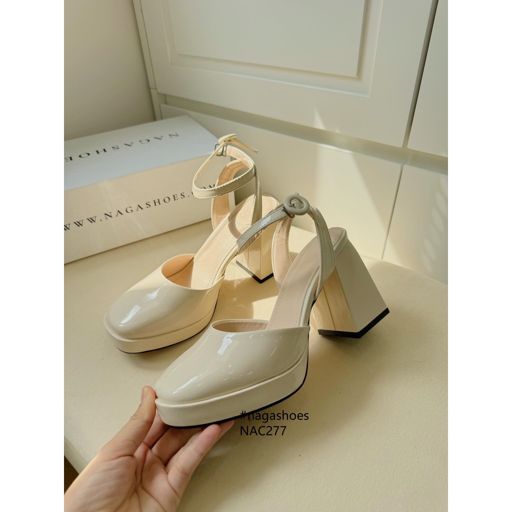 CAO GÓT NAGASHOES ĐẾ ĐÚP KHÓA TRÒN 9P NAC277