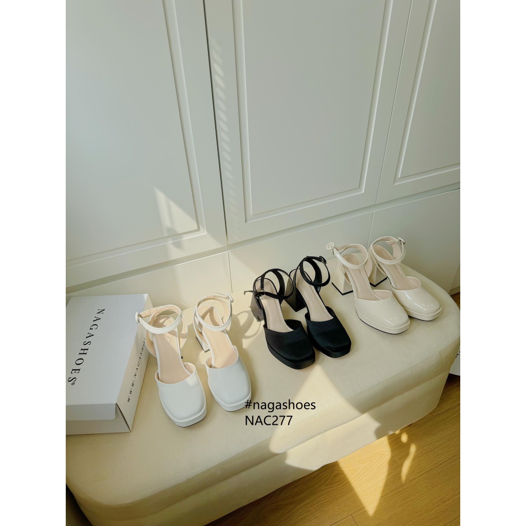 CAO GÓT NAGASHOES ĐẾ ĐÚP KHÓA TRÒN 9P NAC277