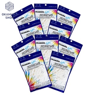 Combo 10 tặng 1 gói Tăm chỉ kẽ răng cao cấp Nhật Bản Okamura (gói 90 cây)