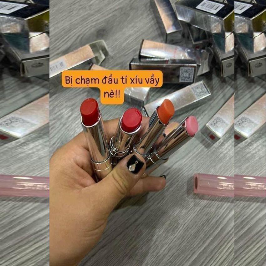 Son dưỡng Dior 038,Lỗi nhẹ,màu hồng nude Rose Nude,Full Box Túi + Hộp,Son lên màu thuần khiết,trong trẻo.Tặng kèm quà.