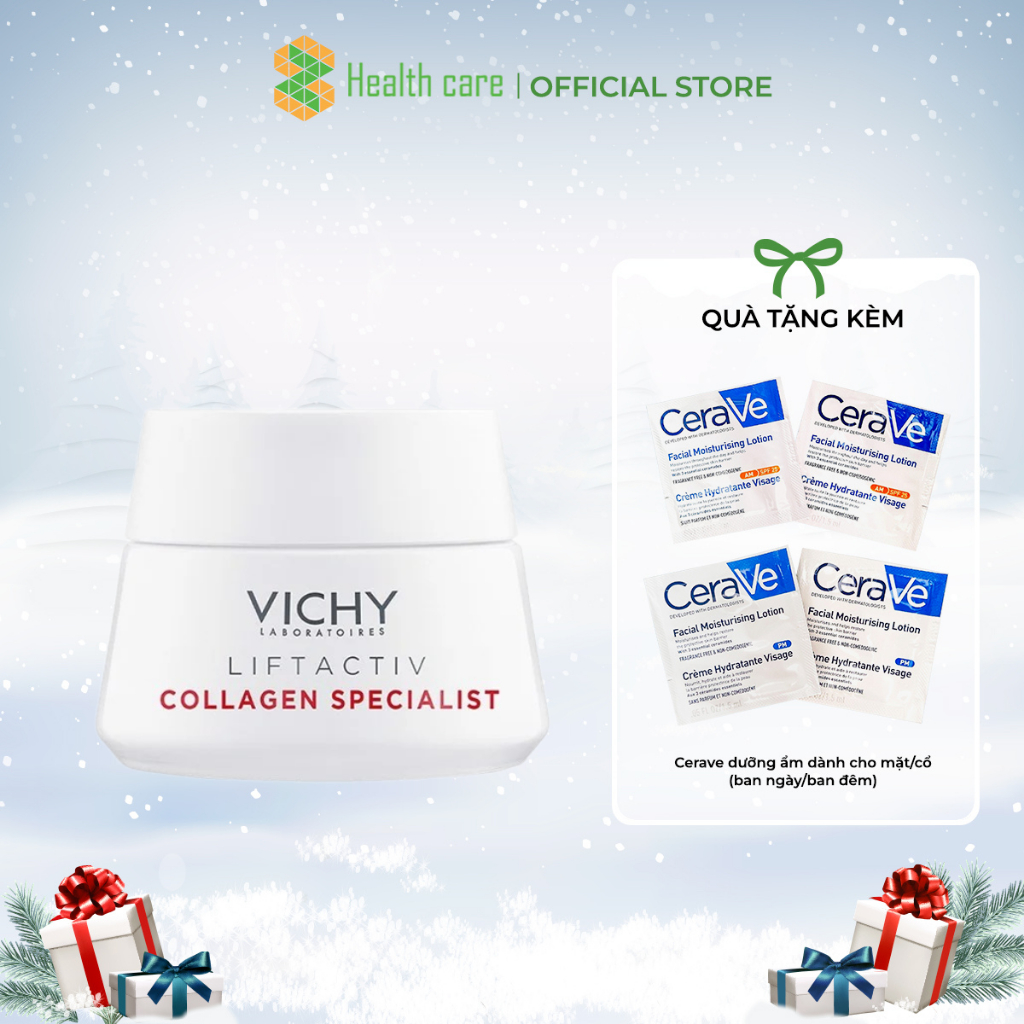 Kem Dưỡng Collagen ban ngày Cải Thiện Lão Hóa Vichy Liftactiv Collagen Specialist 15ml