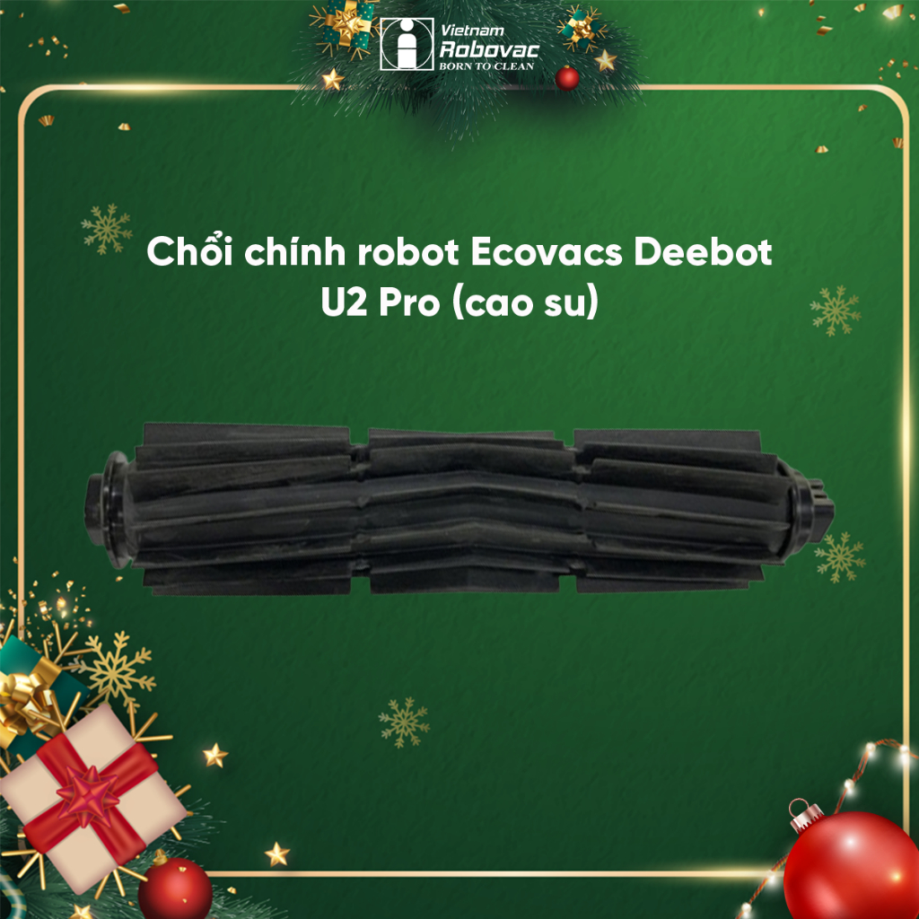 Chổi chính robot Ecovacs Deebot U2 Pro (cao su) - Hàng nhập khẩu chính hãng