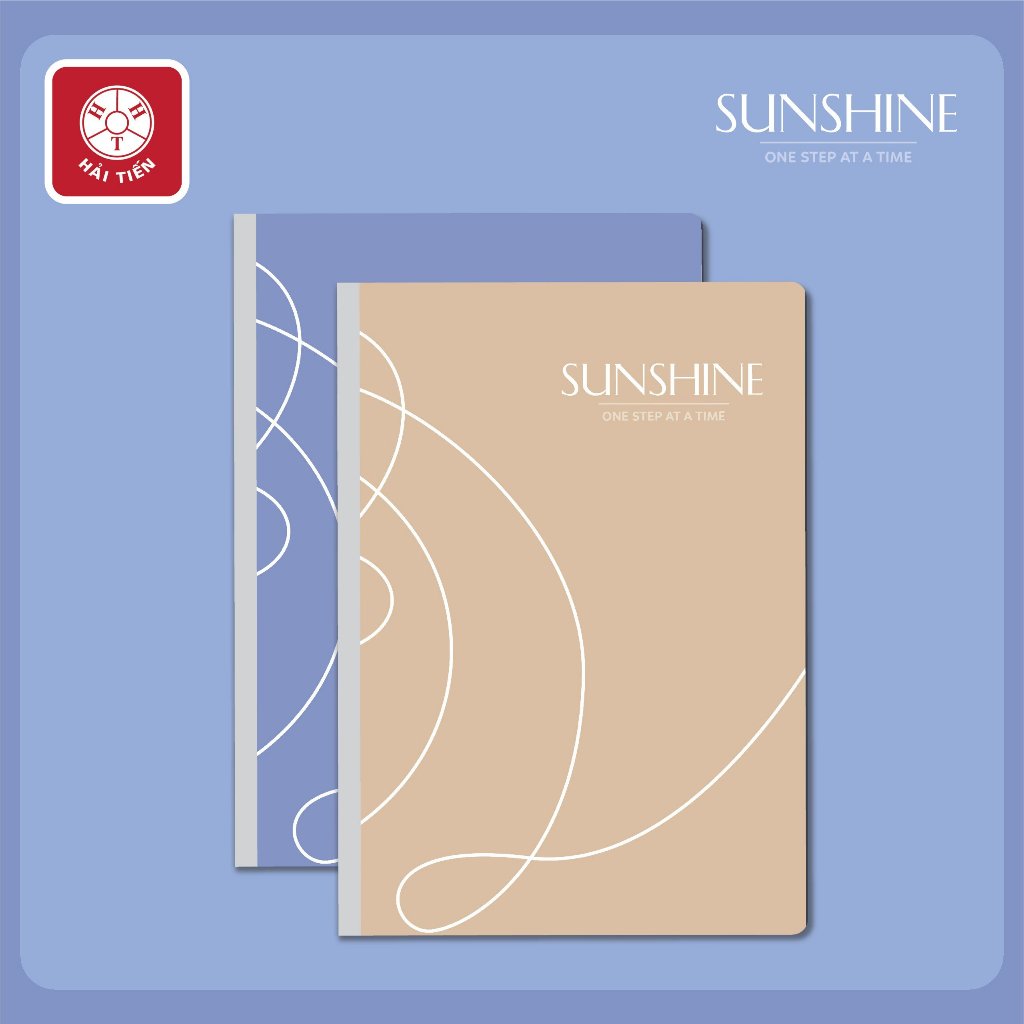 HẢI TIẾN Sổ may gáy A4 Sunshine 400 trang