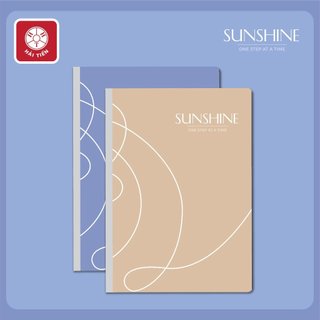 HẢI TIẾN Sổ may gáy A4 Hải Tiến - Sunshine 200 trang Lốc 5 quyển