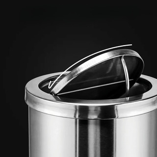 Thùng rác inox nắp lật A35-O/ A36-H