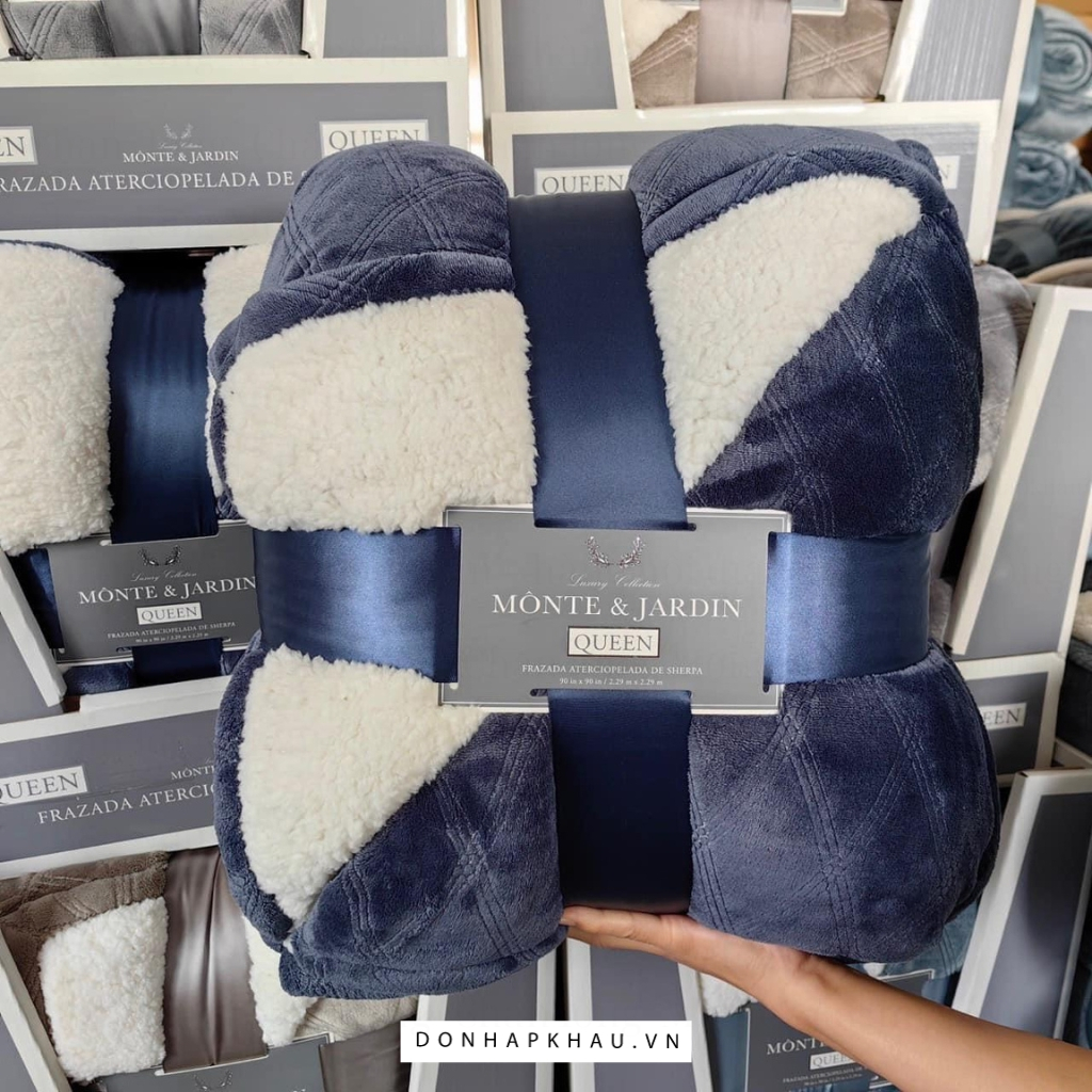 Chăn lông Monte&Jardin – hàng nội địa Mỹ