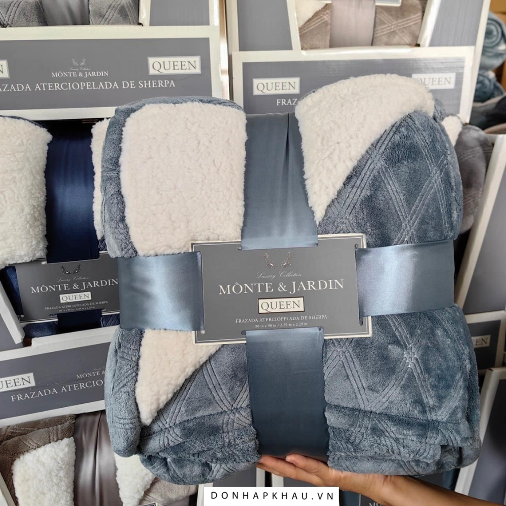 Chăn lông Monte&Jardin – hàng nội địa Mỹ