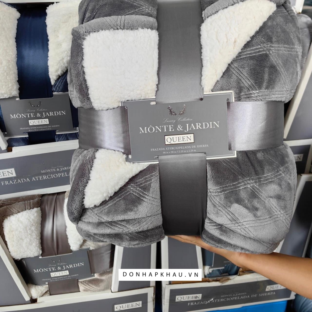 Chăn lông Monte&Jardin – hàng nội địa Mỹ
