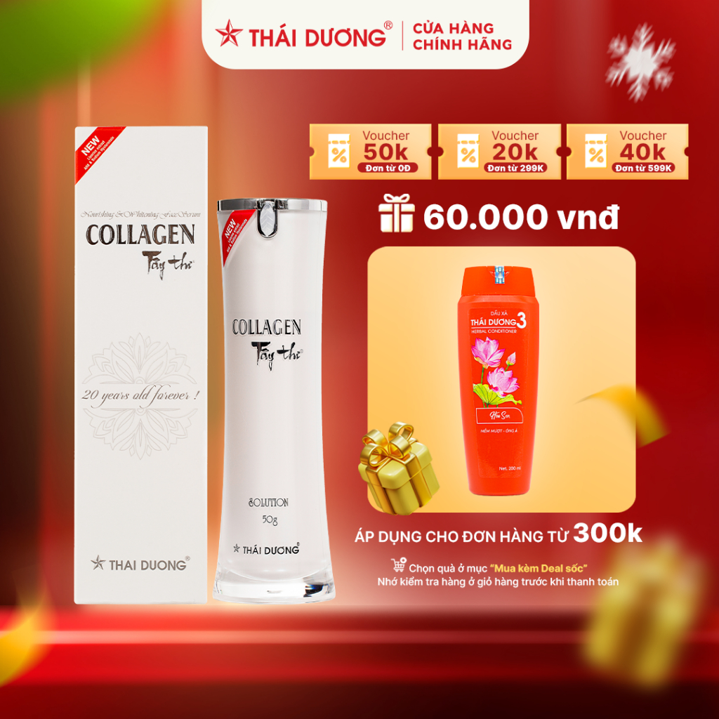 Nước dưỡng ban đêm Collagen Tây Thi New 50g - Sao Thái Dương