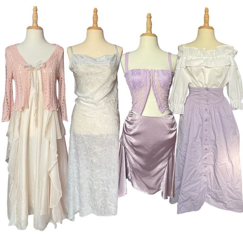 Đầm set pastel