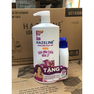 Sữa tắm hazeline 1kg tặng