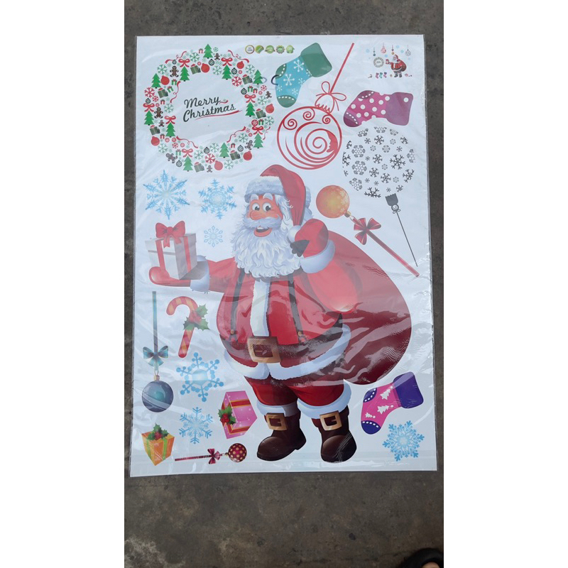 COMBO DECAL DÁN TƯỜNG NOEL - NHIỄU MẪU