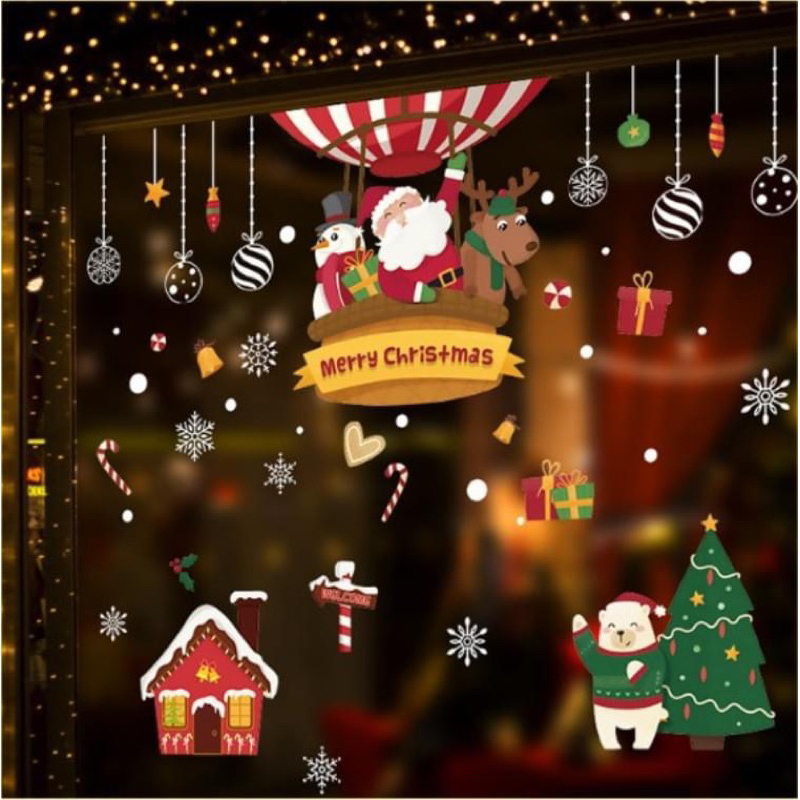 COMBO DECAL DÁN TƯỜNG NOEL - NHIỄU MẪU