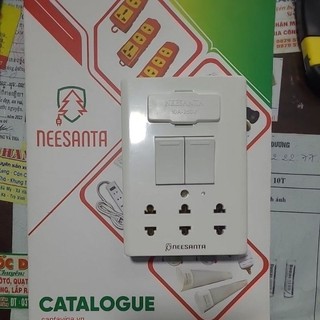 [FREESHIP EXTRA] ⚡Bảng điện giả âm SOPOKA (Taplo điện SOPOKA), dòng E4, E4A, E5A, E4S, E8A, taplo Nessanta 3công tắc