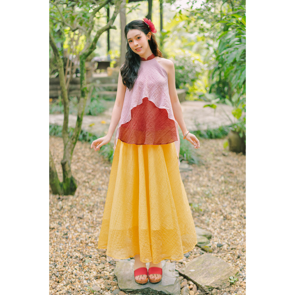 Sumire Store Chân váy tơ Bích Giản - 05 màu