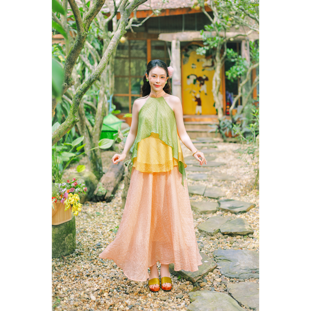 Sumire Store Chân váy tơ Bích Giản - 05 màu