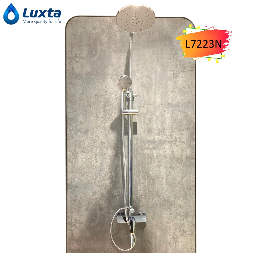 Sen Cây Tắm Đứng Nóng Lạnh Cao Cấp Luxta - Hàng chính hãng Luxta nhiều mẫu, chất liệu đồng thau mạ Crome,..